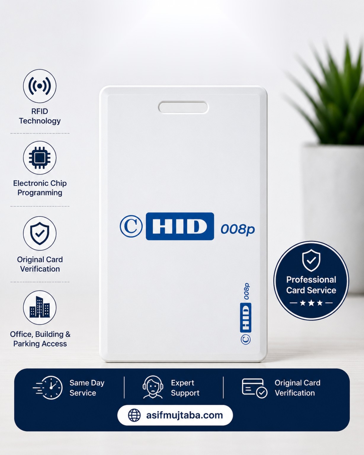 HID 008p card