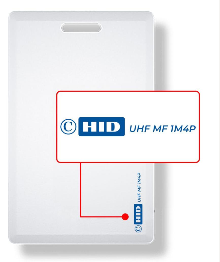 HID UHF MF 1M4P card duplication