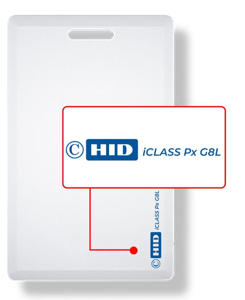 HID iCLASS Px G8L card duplication