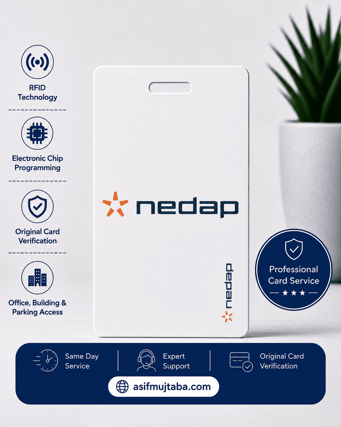 Nedap Parking Card Duplication