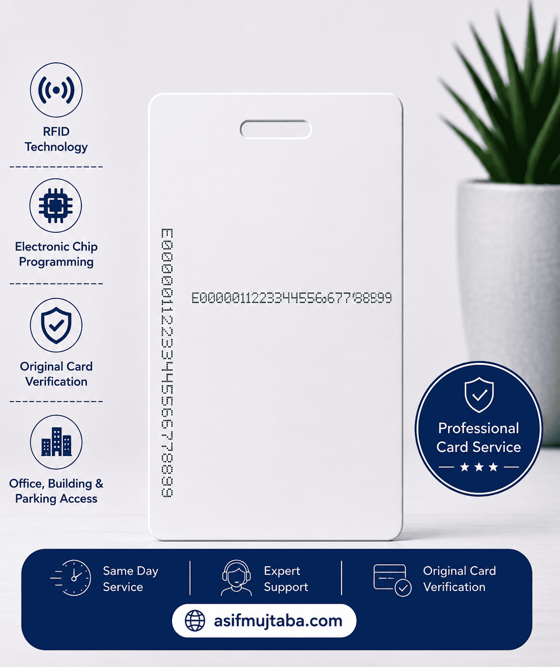 UHF Parking Card Duplication
